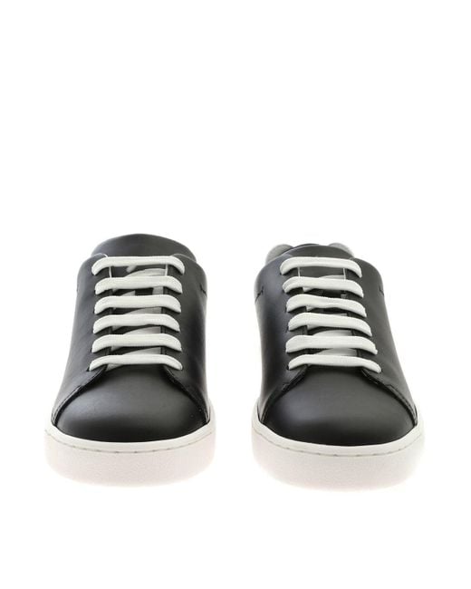 Moschino Black Teddy Patch Sneakers