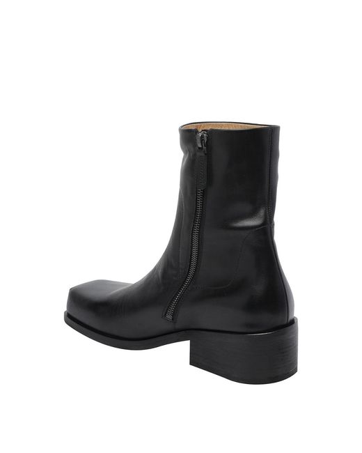 Marsèll Black Cassello Booties for men