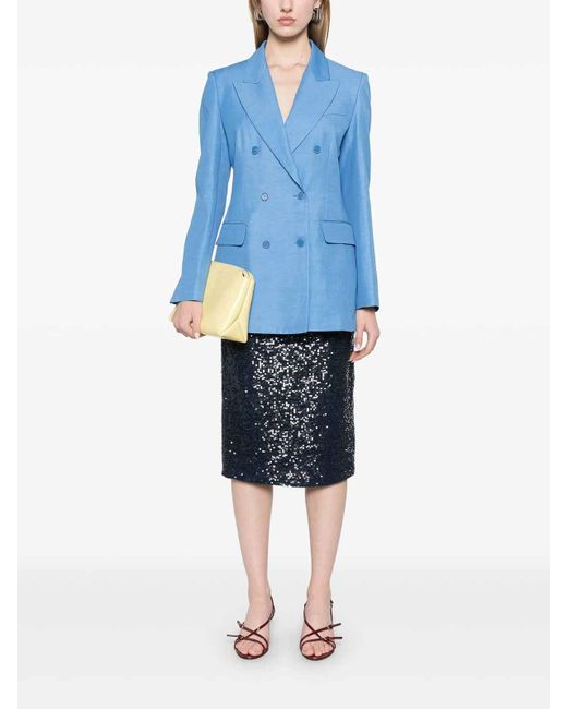 P.A.R.O.S.H. Blue Skirt