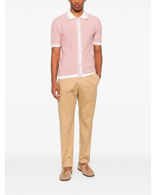Tagliatore Pink Shirt for men