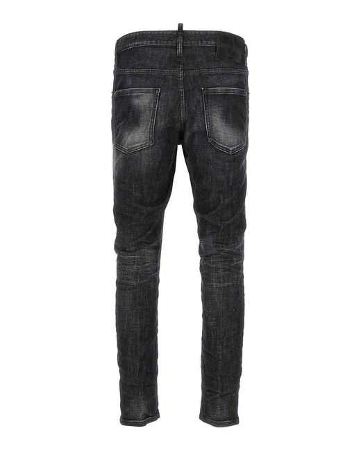 DSquared² Black Skater Jeans for men