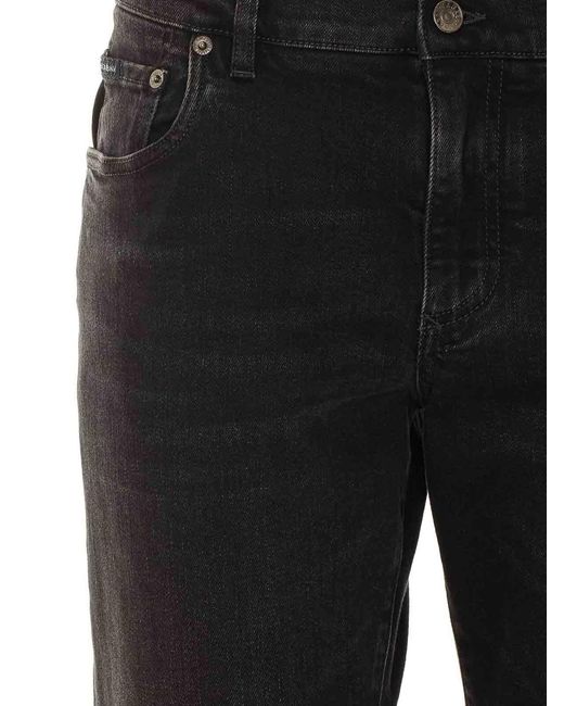 Dolce & Gabbana Black Denim Pants for men
