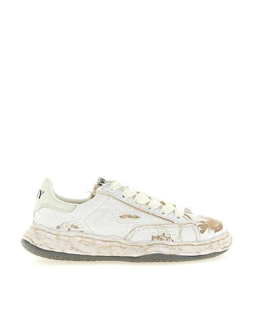 Maison Mihara Yasuhiro White 'charles' Sneakers for men