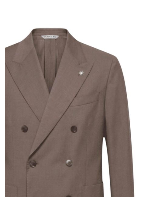 Manuel Ritz Brown Trousers for men
