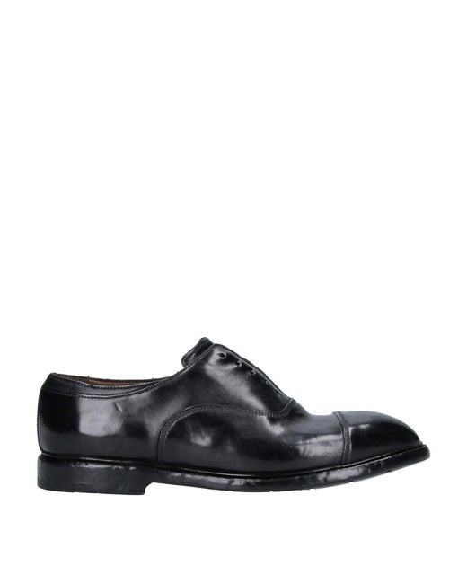 Premiata Black Abner Derby Shoes for men