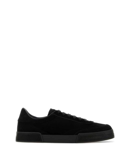 Dolce & Gabbana Black Flats for men