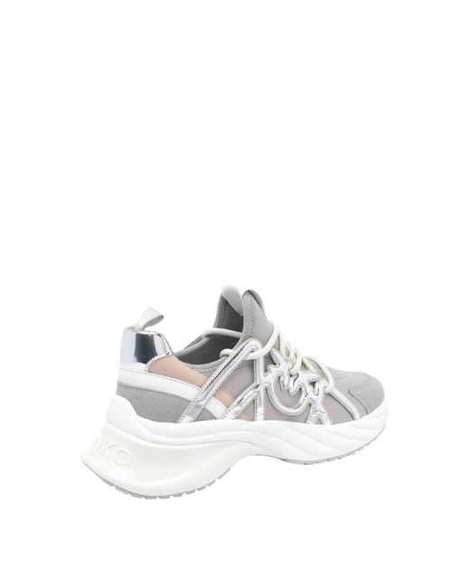 Pinko White Ariel 01 Sneakers