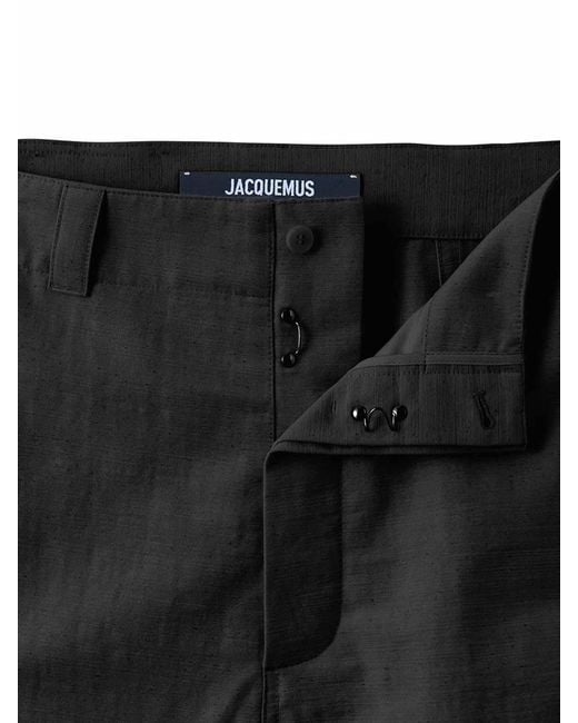 Jacquemus Black Le Pantalon Oranger for men