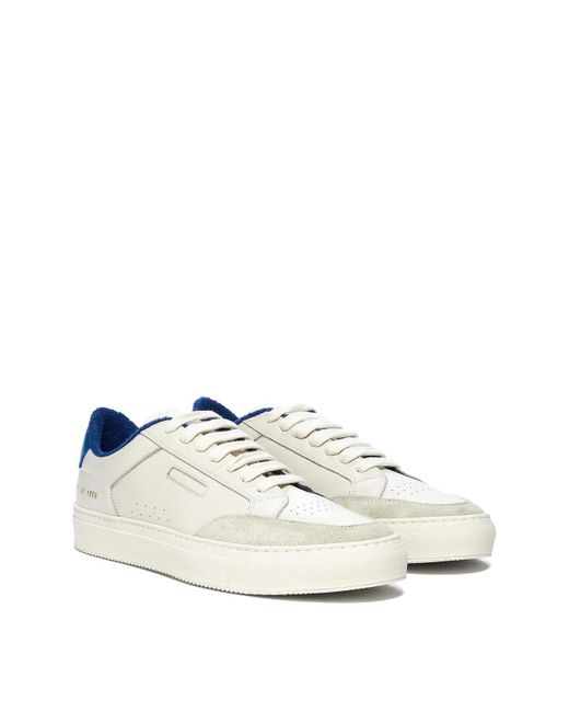 Common Projects Blue Leather Sneakers for men