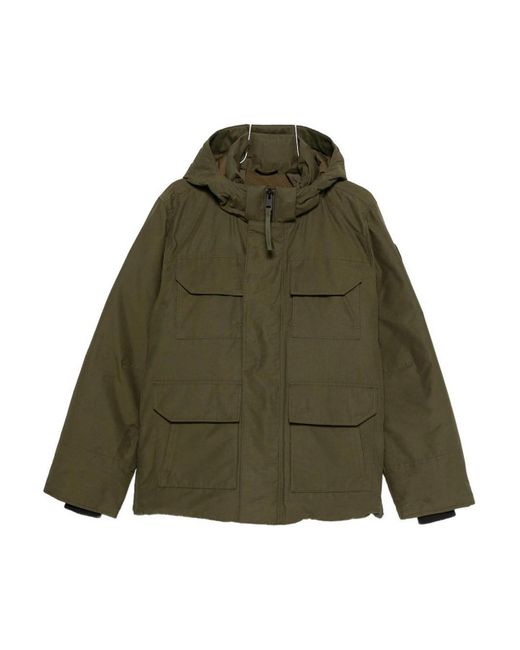 Canada Goose Green Maitland Down Parka for men