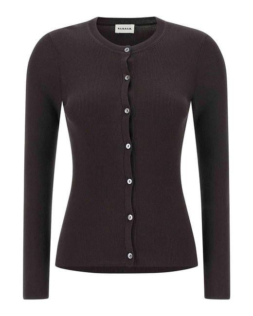 P.A.R.O.S.H. Black Cipria26 Cardigan