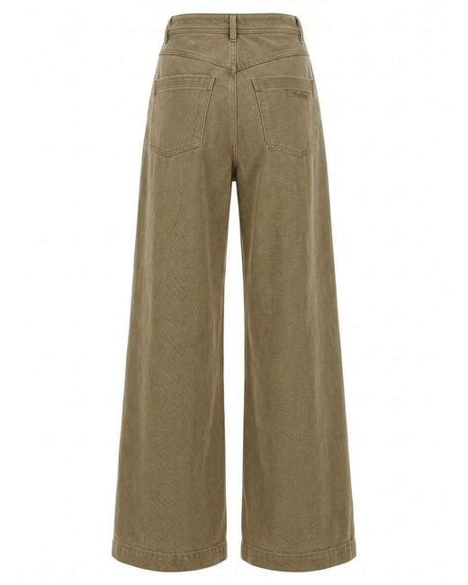 Max Mara Green Alamaro Pants