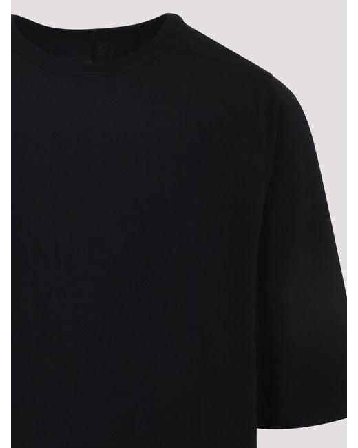Rick Owens Black Jumbo T-Shirt for men