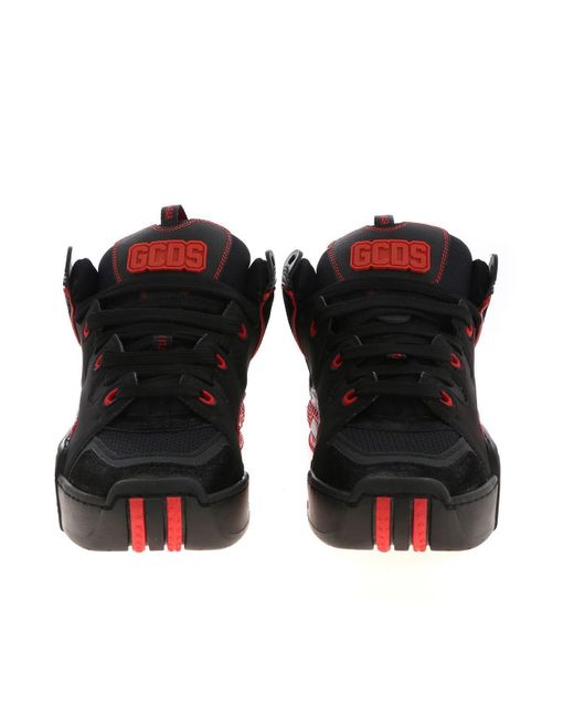 Gcds Black Skate Big G Sneakers