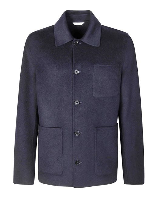 Manuel Ritz Blue Double Jacket for men
