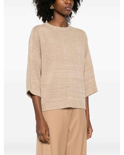 Fabiana Filippi Natural Wool Blend Sweater