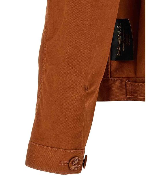 Undercover Brown Dickies X Jacket for men