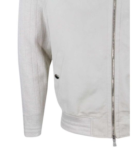 Eleventy Gray Jackets for men