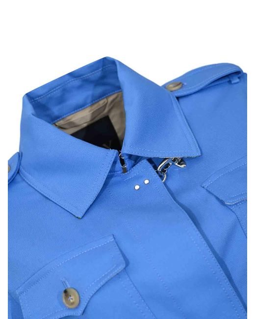 Giacca Camicia di Fay in Blue