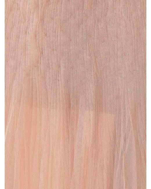 Elisabetta Franchi Natural Carpet Dress