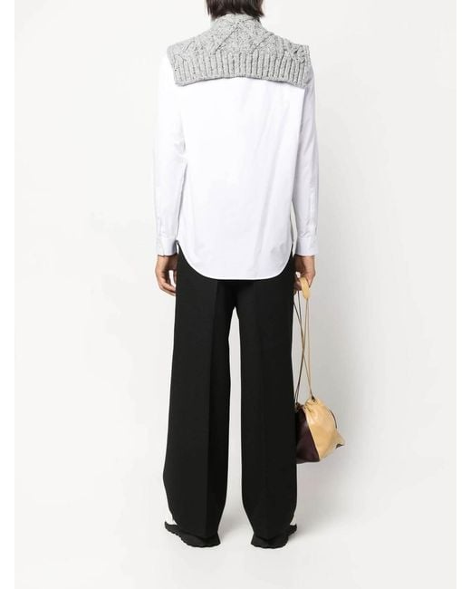 Jil Sander White Tuesday Shirt for men