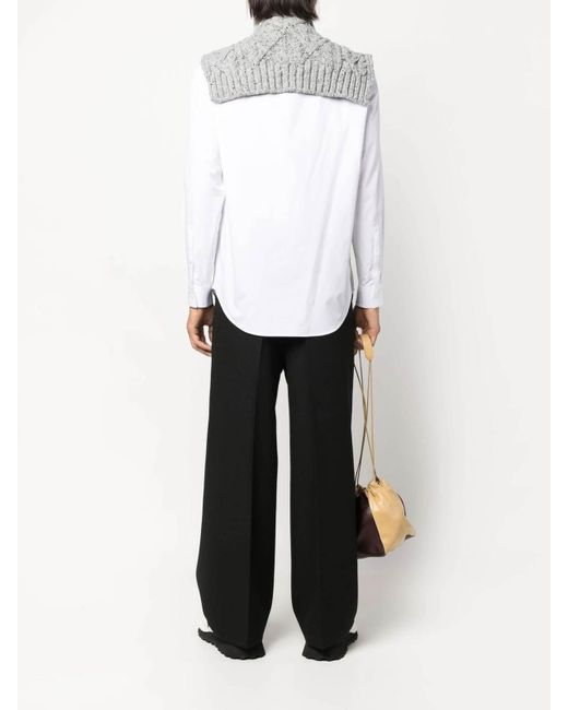 Jil Sander White Tuesday Shirt for men