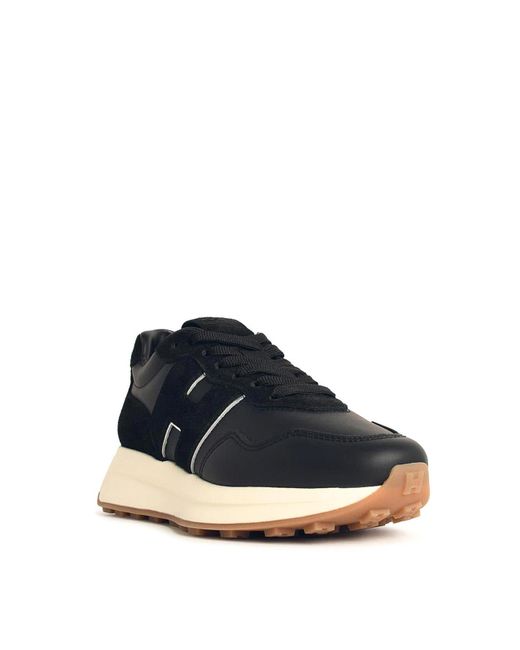 Hogan Blue H641 Leather Sneakers