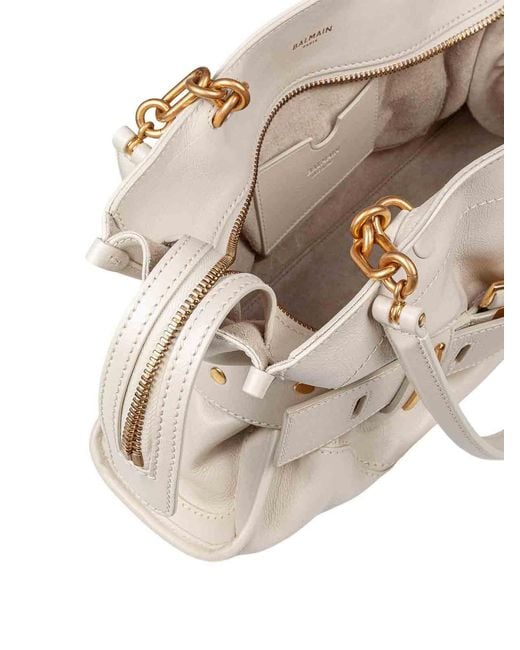 Balmain Natural Anthem Bag
