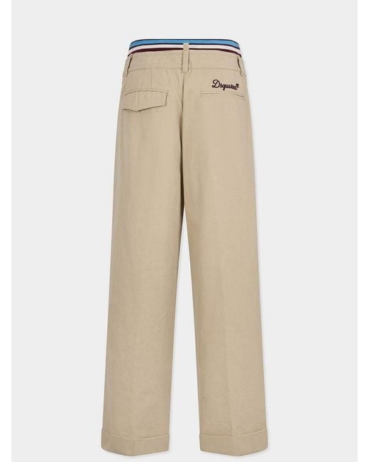 DSquared² Natural Trousers