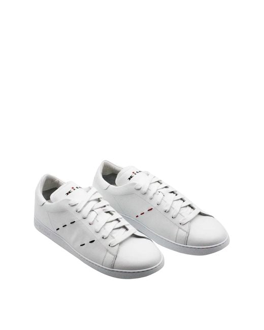 Kiton White Sneakers for men