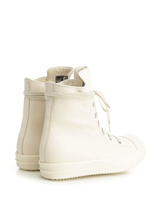 Rick Owens Natural Sneaks for men