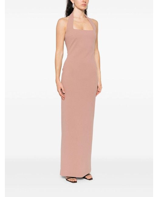 Solace London White Ilona Maxi Dress