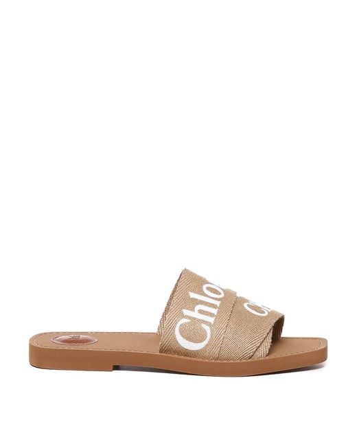 Chloé White Sandals