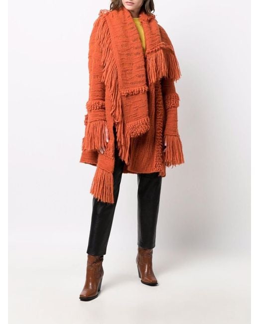 Stella McCartney Orange Knee Length