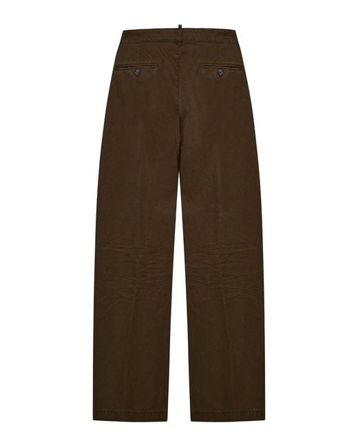 DSquared² Brown Casual Trousers for men