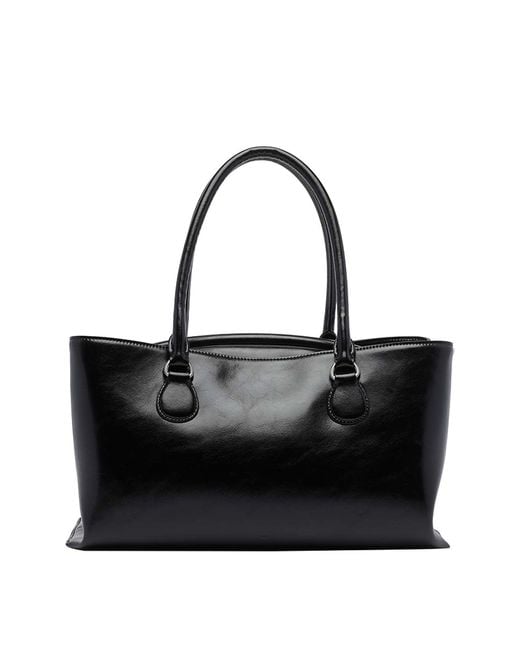 OSOI Black Shell Brot Tote Bag