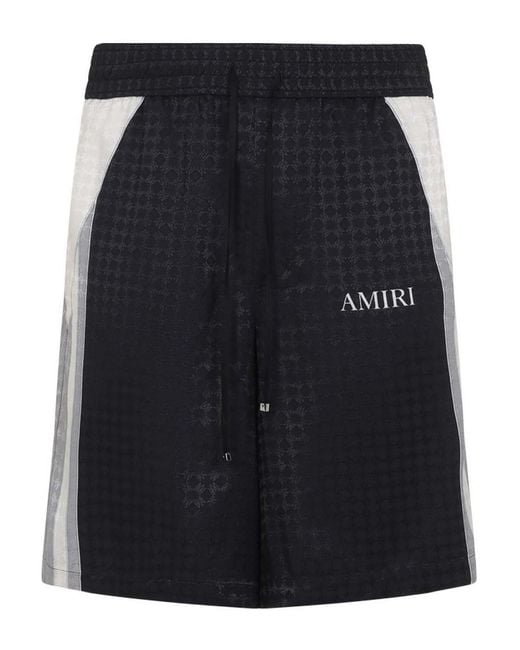Amiri Blue Ma Quad Panel Short for men