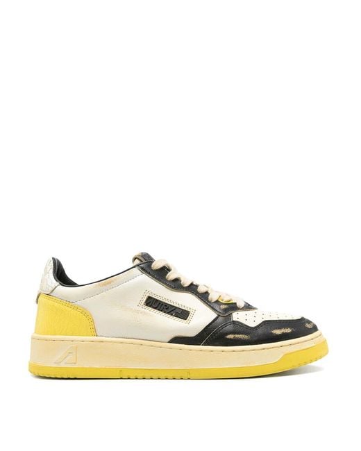 Autry Yellow Sneaker for men