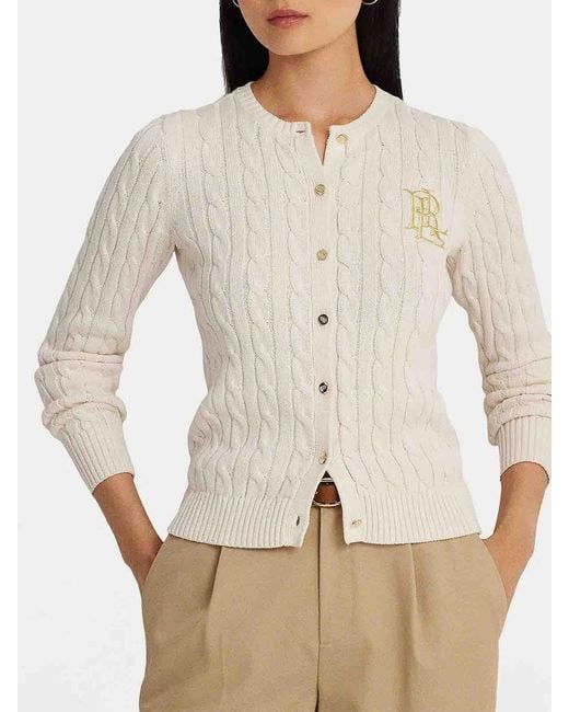 Ralph Lauren Natural Cardigan