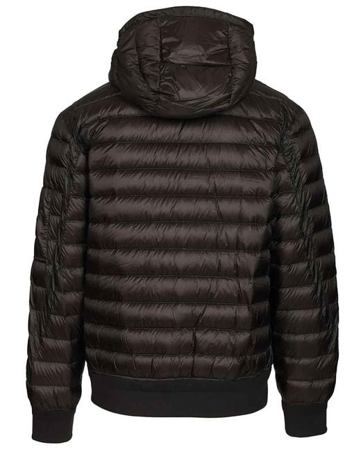 C P Company Black Dd Shell Lens Jacket for men