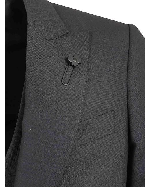 Lardini Gray Soiree Suit for men