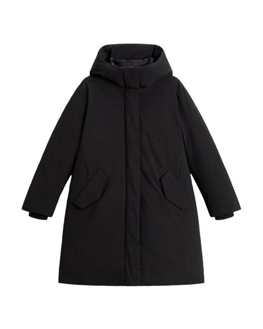 Woolrich Black Parkas