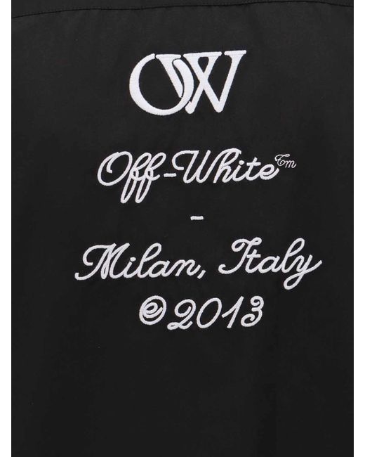 Off-White c/o Virgil Abloh Black Off- Shirt for men
