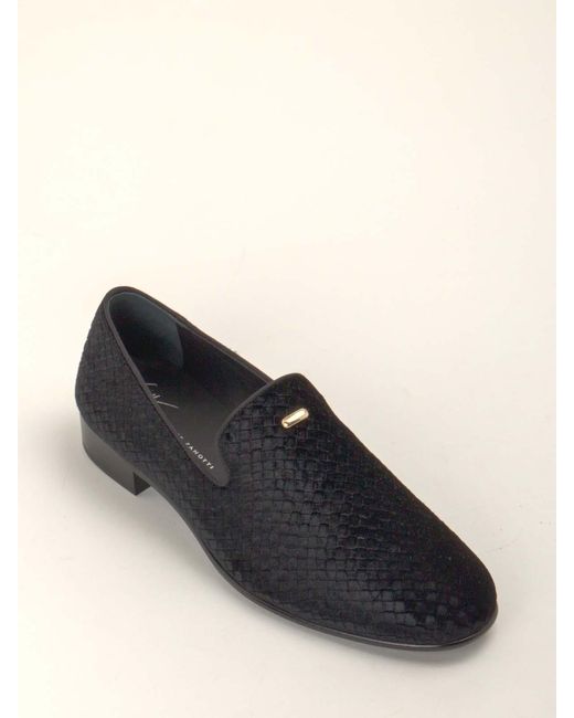 Giuseppe Zanotti Black Loafer for men