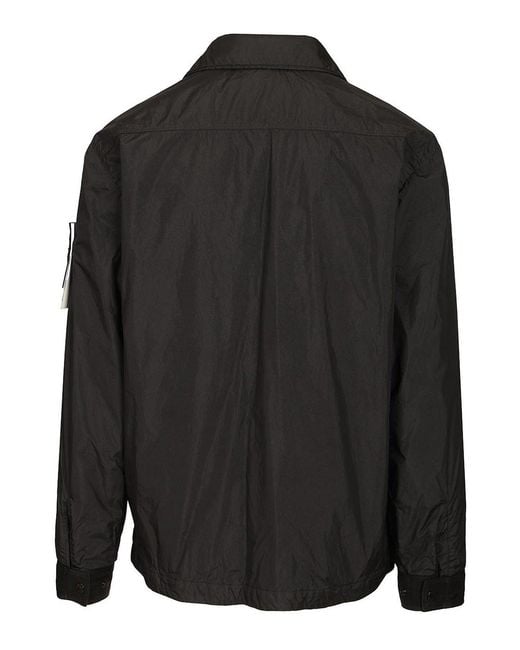 Stone Island Black Jacket for men