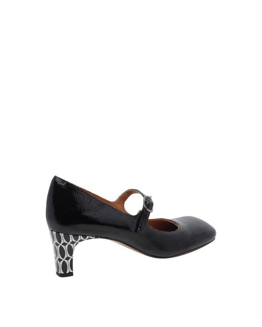 Chie Mihara Black Samai Pumps