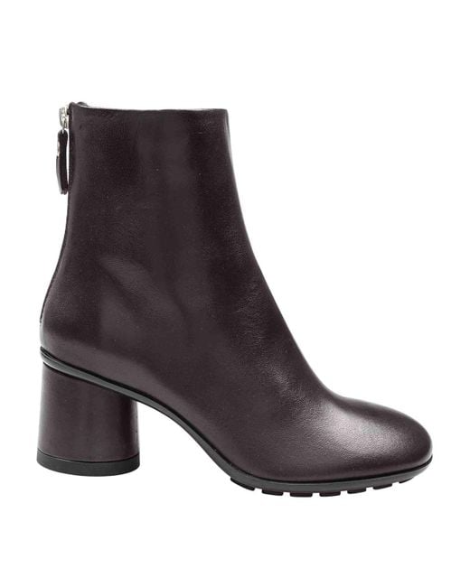 Agl Attilio Giusti Leombruni Brown Softy Curvy Tronchetto