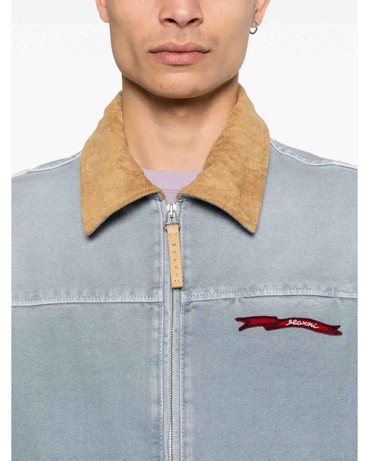 Marni Blue Outerwear for men