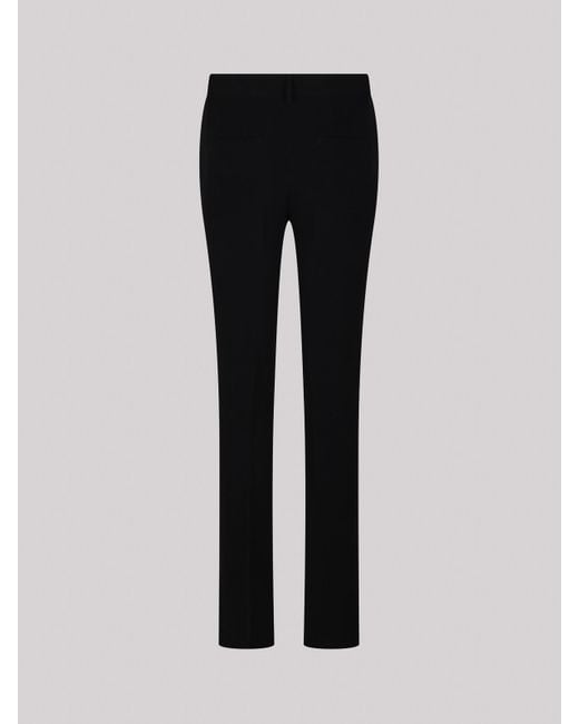 N°21 Black Mid-Rise Flared Trousers