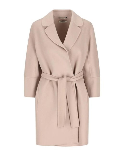 Max Mara Natural Arona Coat